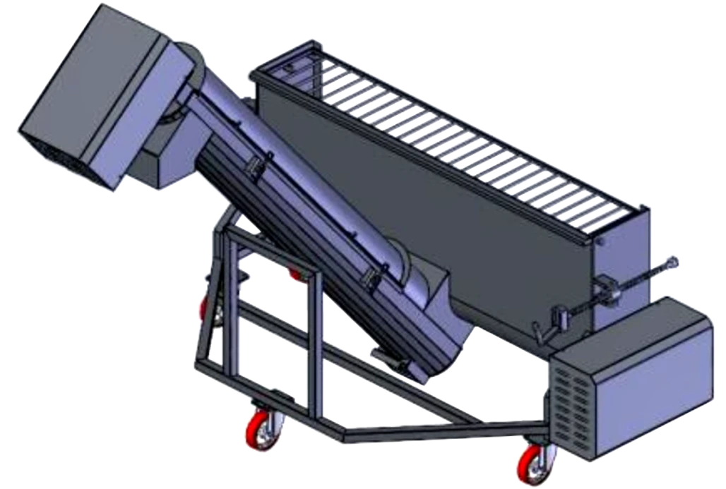 Pneumatic Transport — multi-destination diverter valves